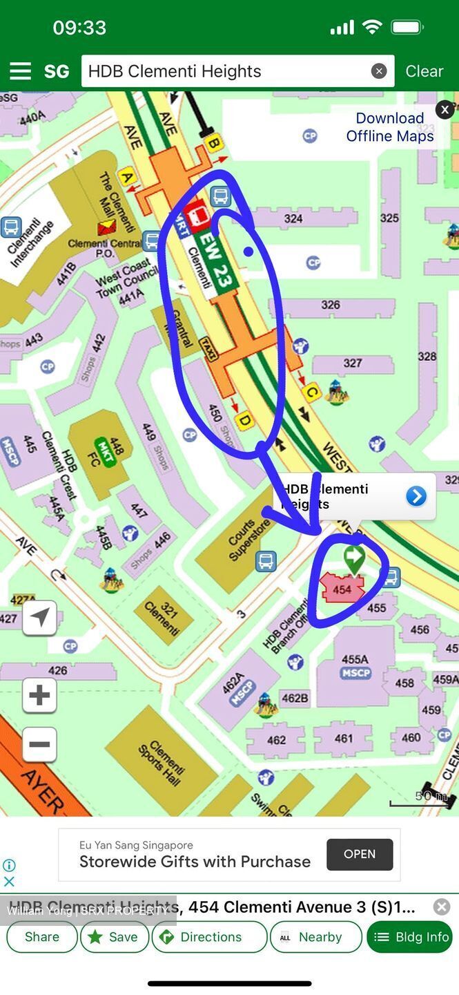 Blk 454 Clementi Avenue 3 (Clementi), HDB 4 Rooms #625985571